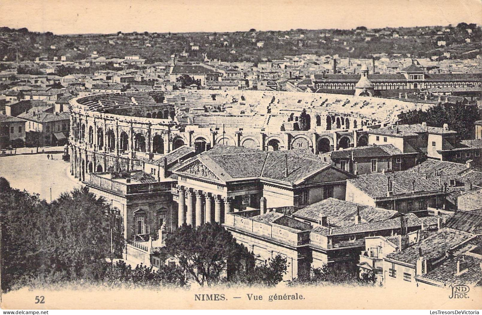 FRANCE - 30 - NIMES - Vue Générale - Carte Postale Ancienne - Nîmes