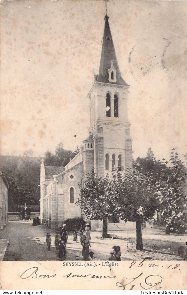 FRANCE - 01 - SEYSSEL - L'église - Carte Postale Ancienne - Seyssel