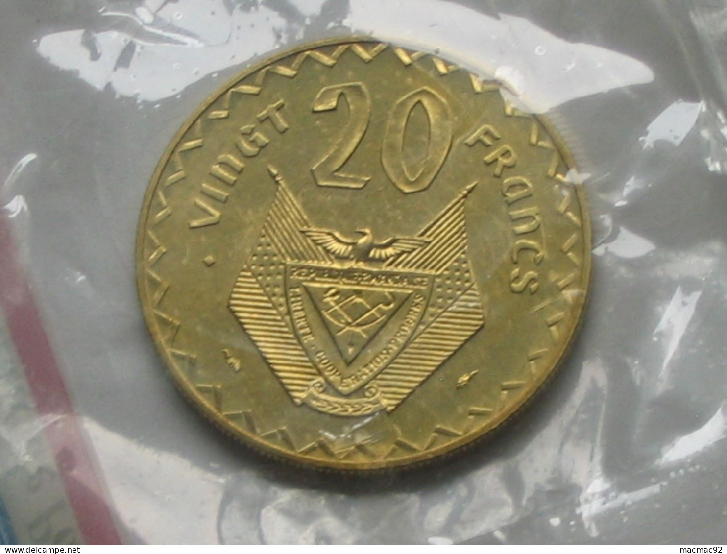 RWANDA - RARE Essai  De 20 Francs 1977 - Banque Nationale Du Rwanda  **** EN ACHAT IMMEDIAT **** - Rwanda