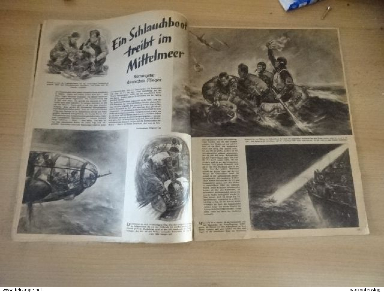 1 Zeitschrift Der Adler Heft 8 Berlin 10 April 1941 - Police & Militaire