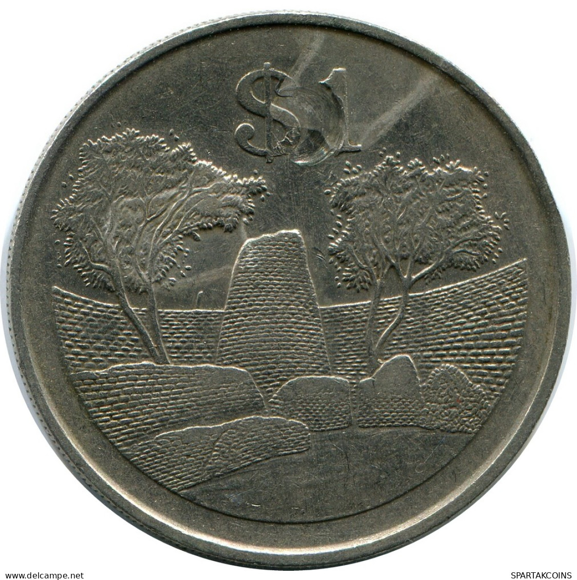 1 DOLLAR 1997 ZIMBABWE Pièce #AP970.F - Zimbabwe