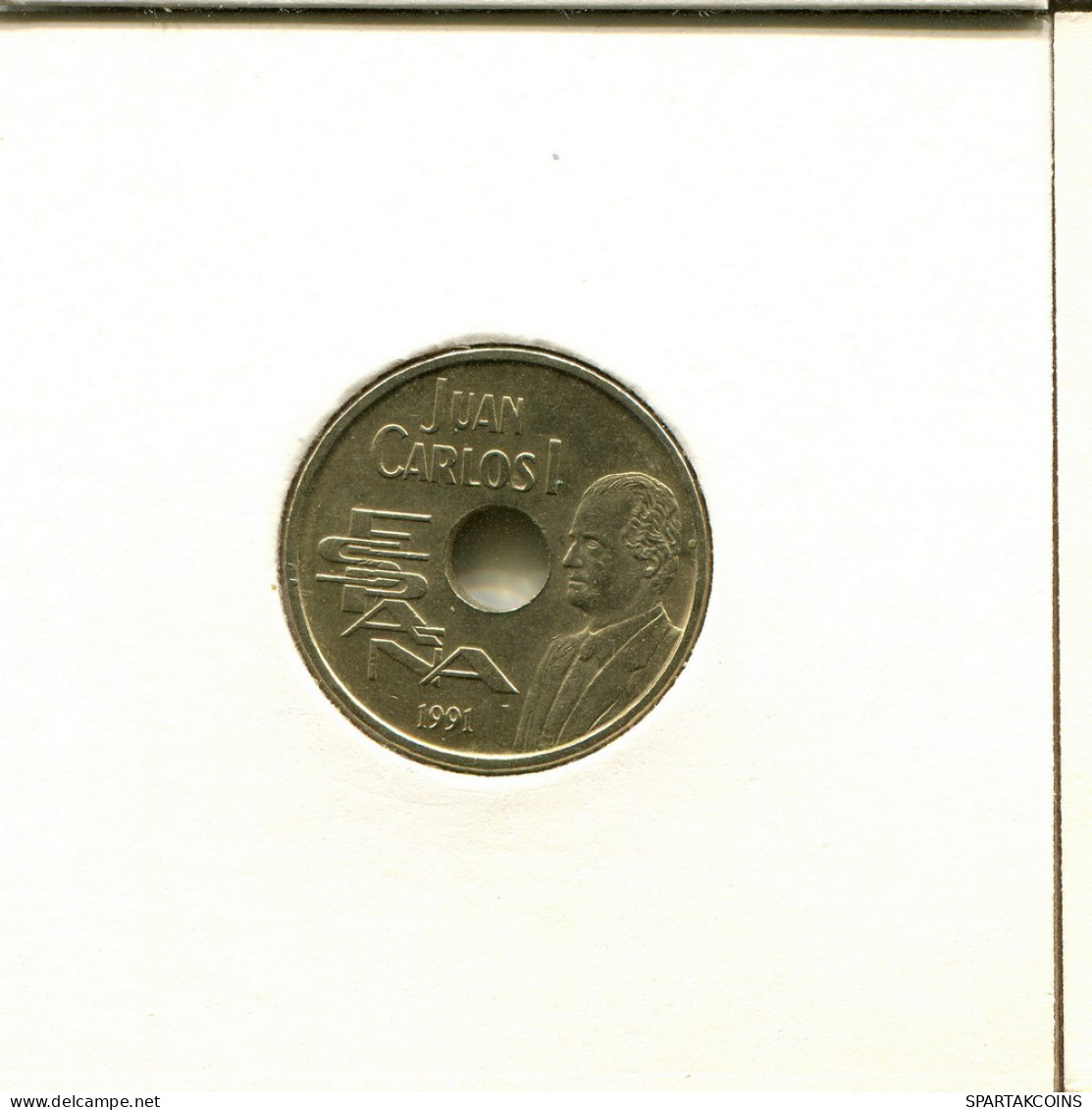 25 PESETAS 1991 ESPAÑA Moneda SPAIN #AV128.E - 25 Pesetas