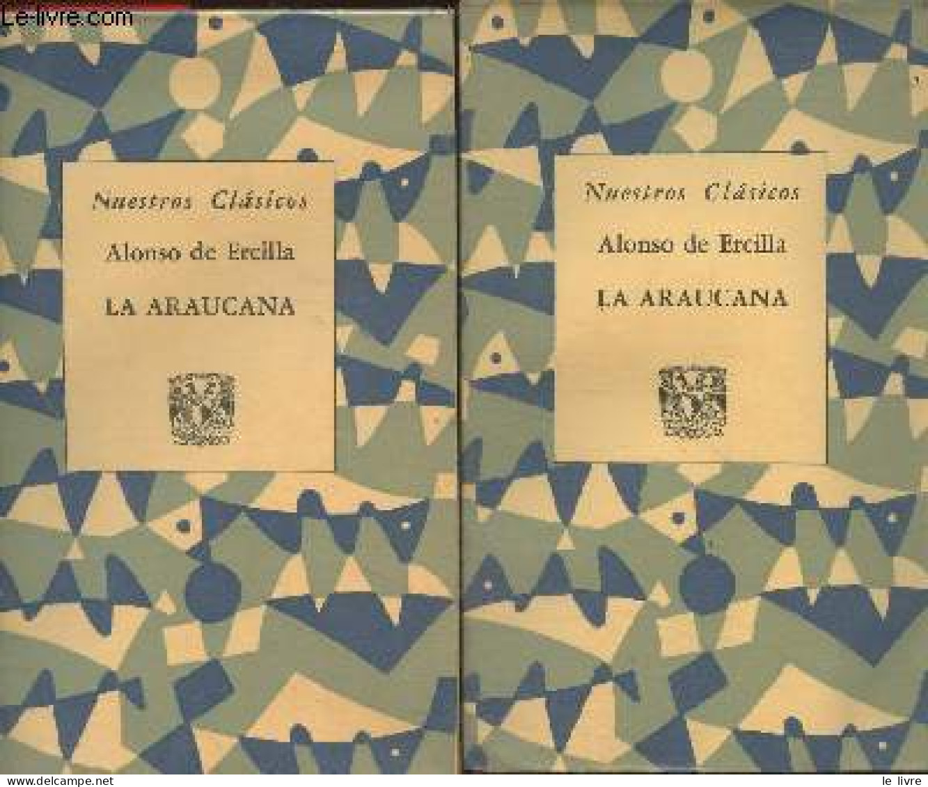 La Araucana Tomes I Et II (Collection "Nuestros Clasicos" N°25) - De Ercilla Alonso - 1962 - Cultural