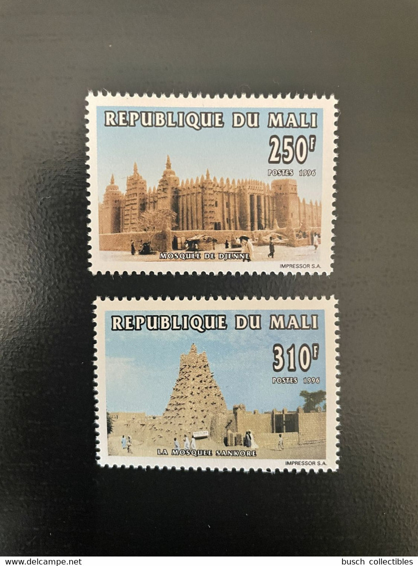 Mali 1996 Mi. 1505 - 1506 Mosquée Moschee Mosque Religion Sankoré Djenné Islam MNH** - Islam