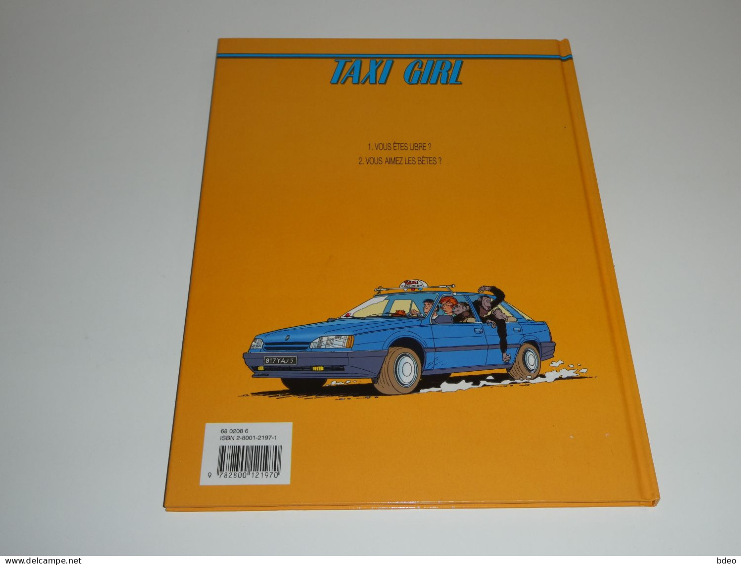 LOT EO TAXI GIRL TOMES 1/2/ TBE