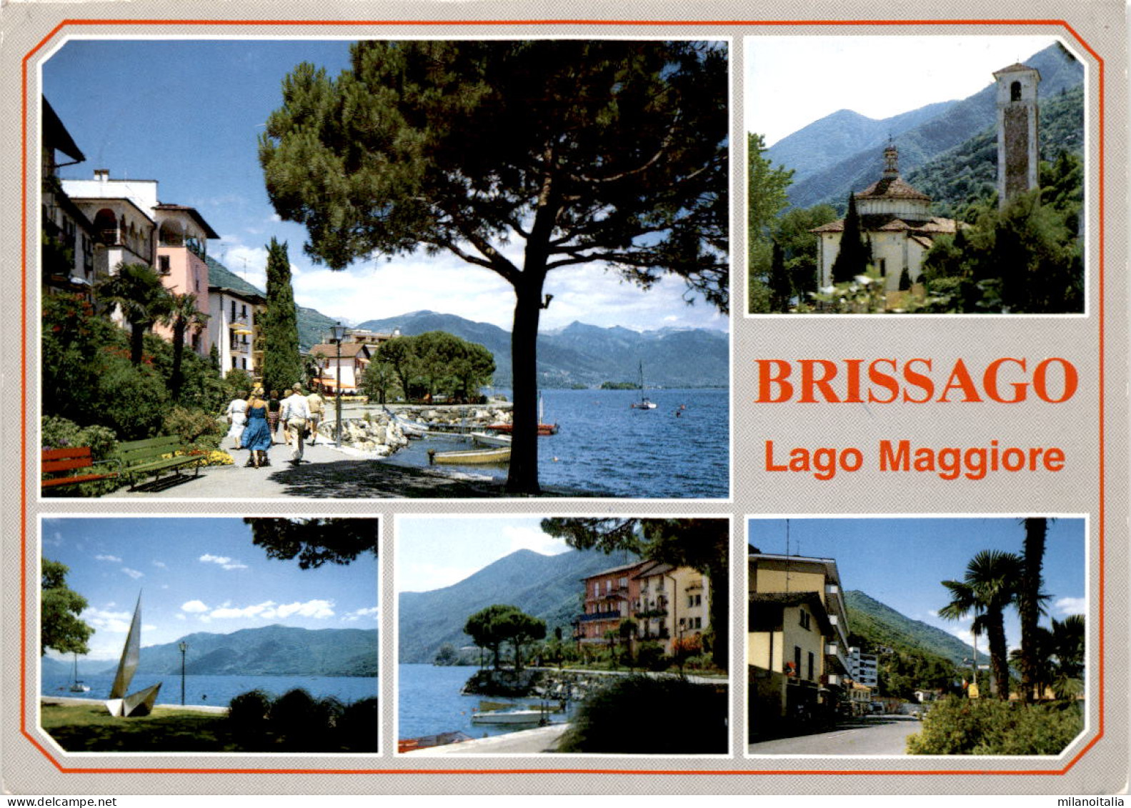 Brissago - Lago Maggiore - 5 Bilder (11536) * 15. 3. 1986 - Brissago