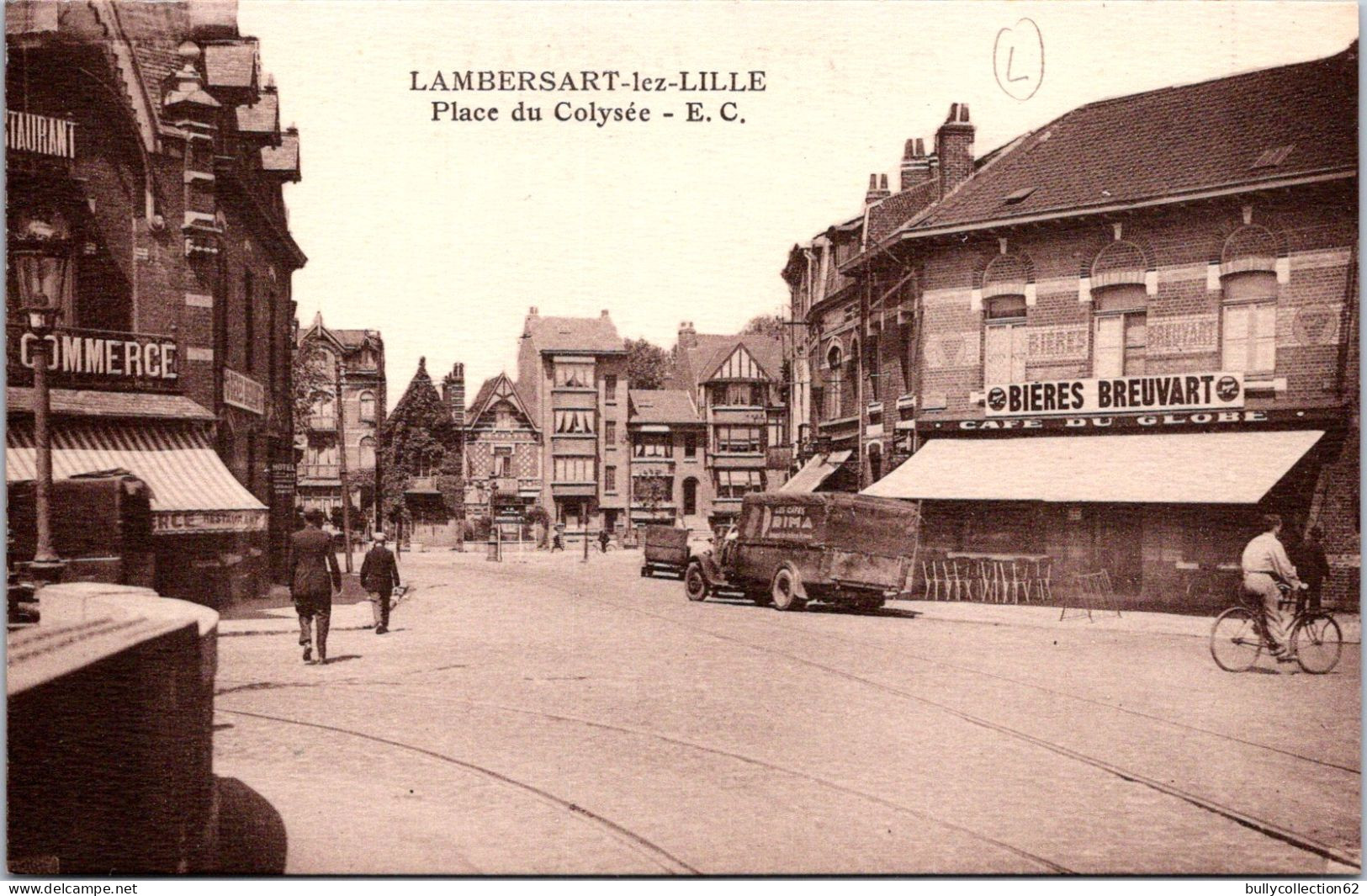 CPA  SELECTION -  LAMBERSART - Place Du Colysée - Lambersart