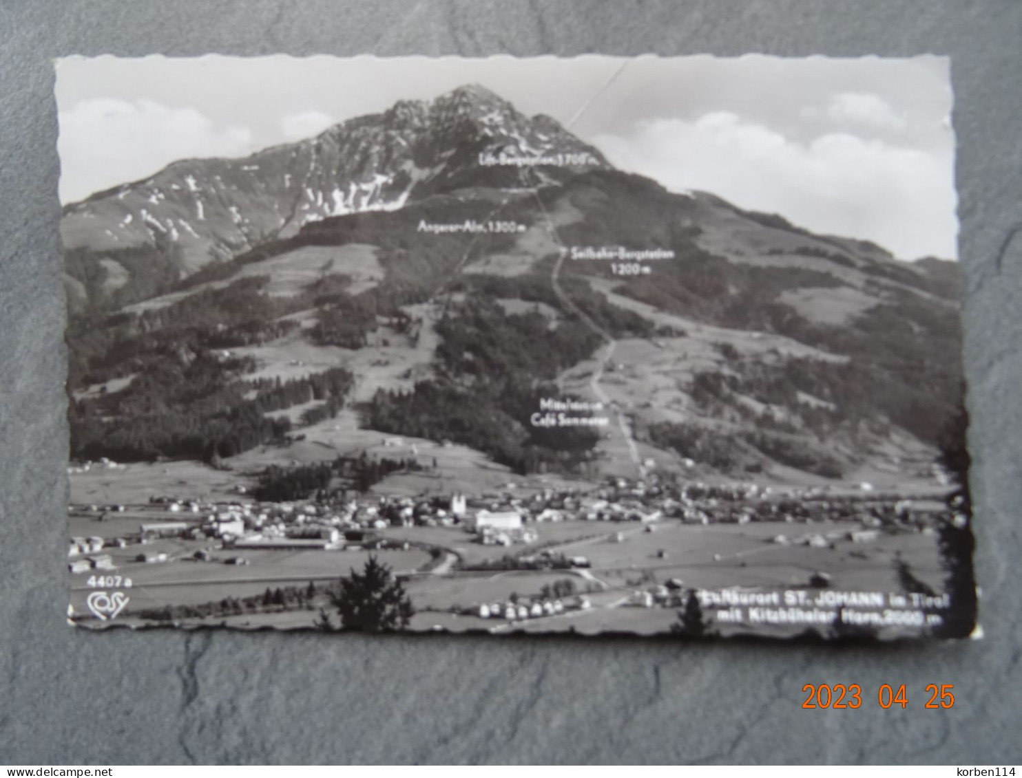 LUFTKURORT ST.  JOHANN MIT KITZBUHELER HORN  2000 M. - St. Johann In Tirol