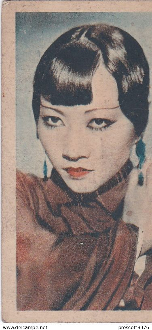 Film Stars 1935  - 21 Anna May Wong  - Phillips Cigarette Card - Original - - Phillips / BDV