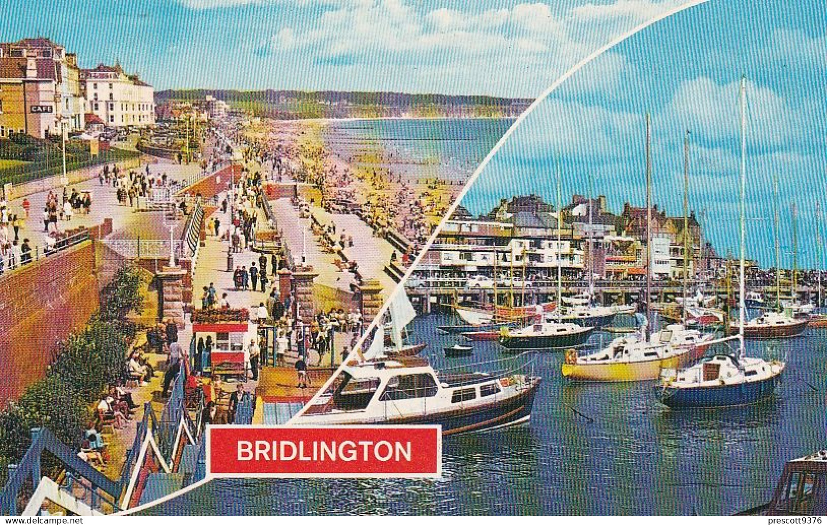 Bridlington Multiview Yorkshire - Used Postcard, Stamped UK, - Scarborough