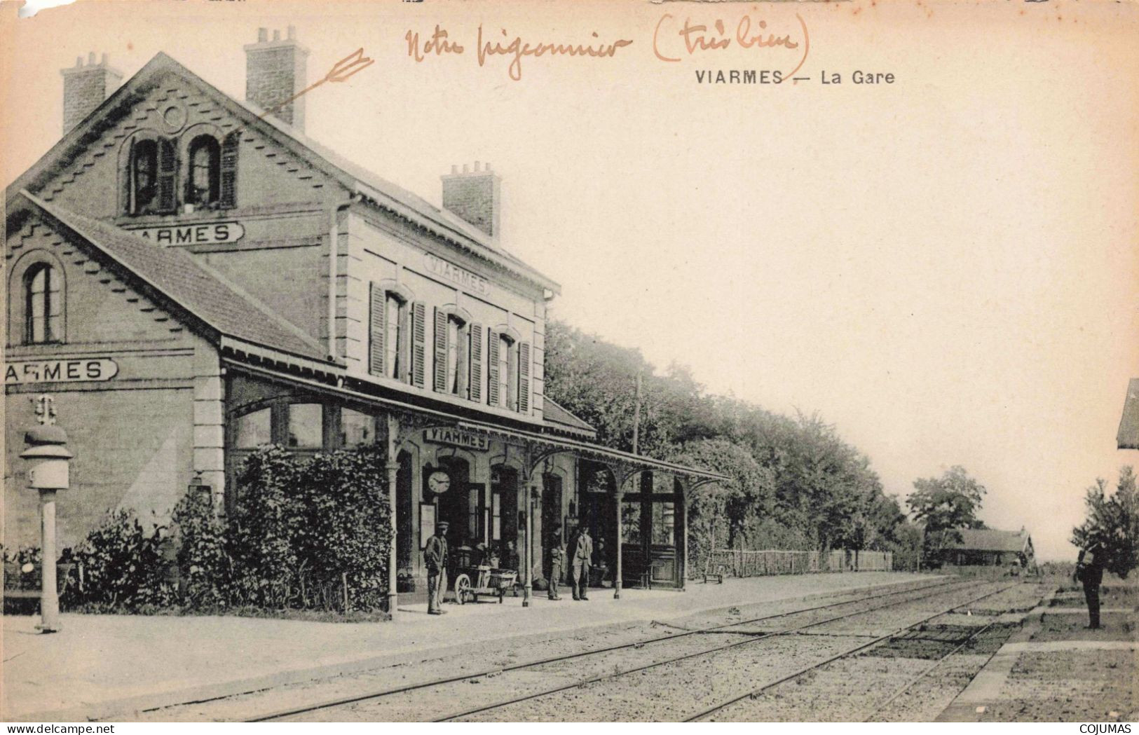 95 - VIARMES - S15037 - La Gare - En L'état - L1 - Viarmes