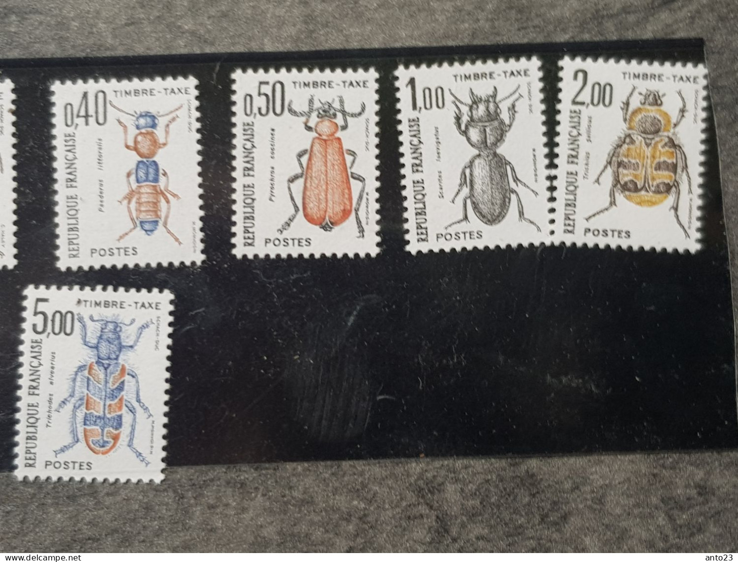 France  Taxe 1982 N° 103 / 112 Neuf  Série Complètes Insecte 10 Valeurs - Other & Unclassified
