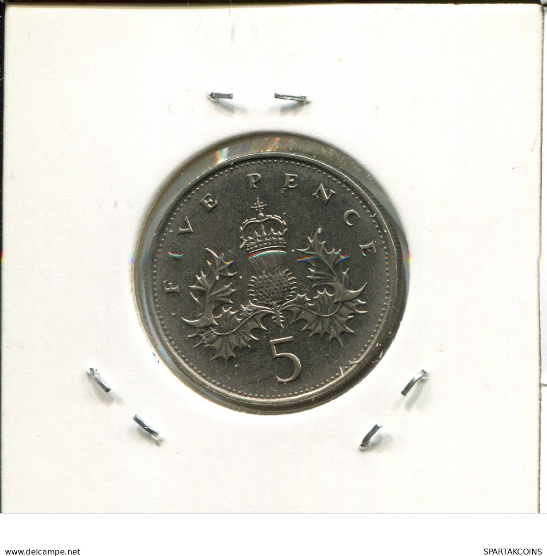 5 PENCE 1989 UK GBAN BRETAÑA GREAT BRITAIN Moneda #AN539.E - 5 Pence & 5 New Pence