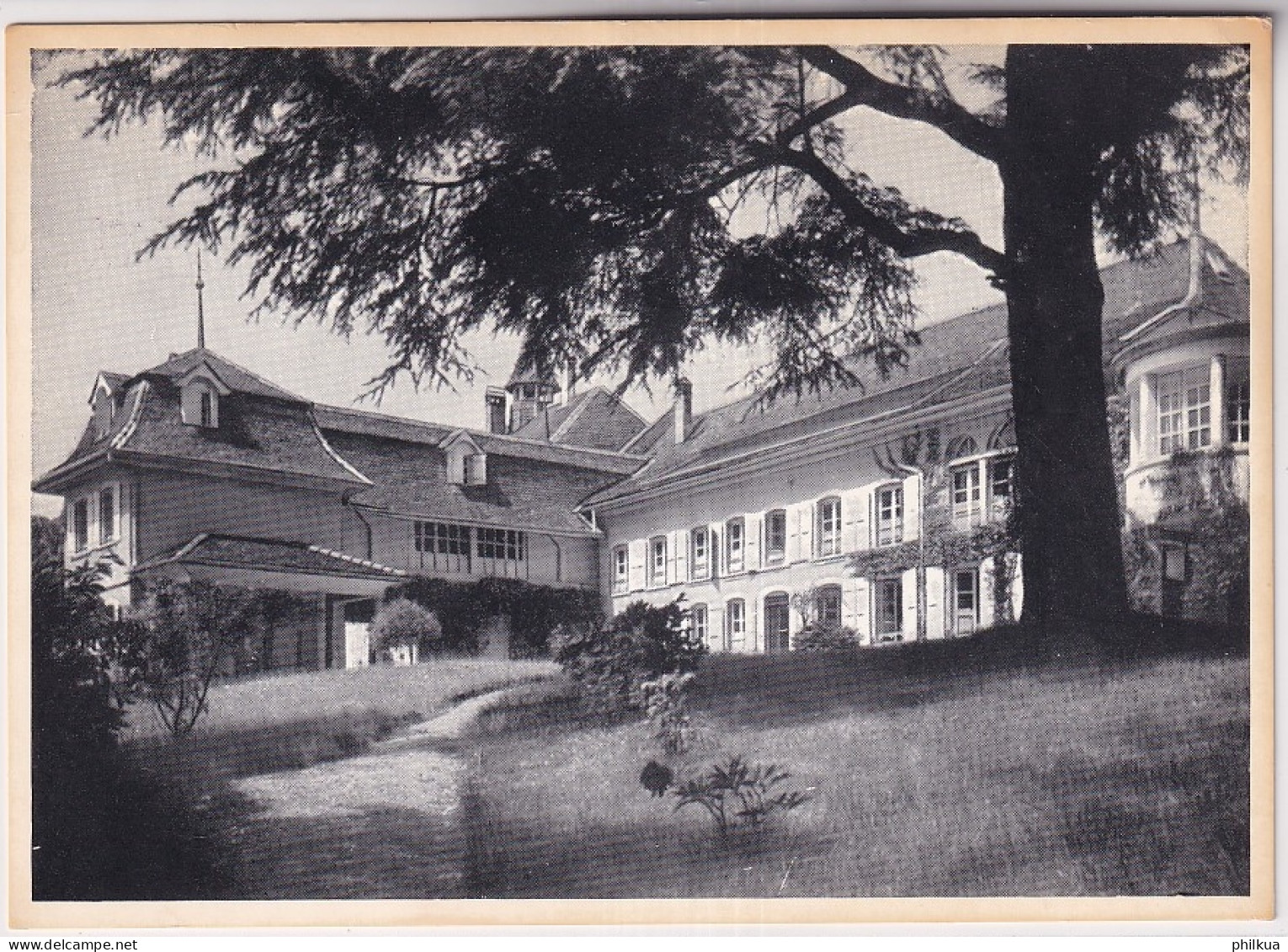 Château De Constantine - Maison De Repos - Bahnstempel AVENCHES - Avenches