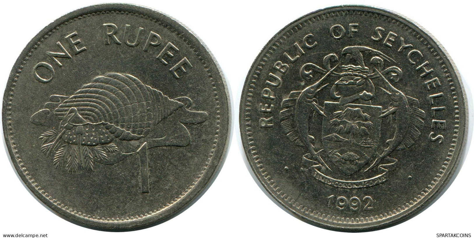 1 RUPEE 1992 SEYCHELLES Moneda #AZ243.E - Seychellen