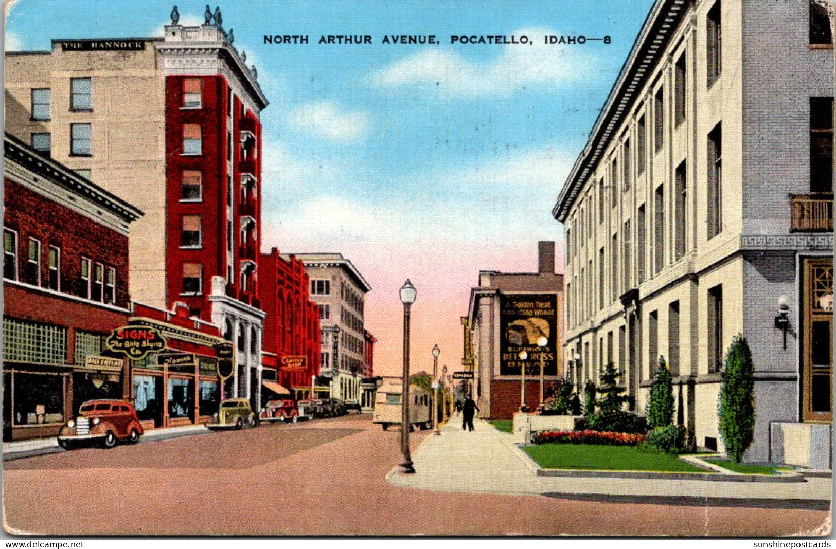 Idaho Pocatello North Arthur Avenue 1940 - Pocatello