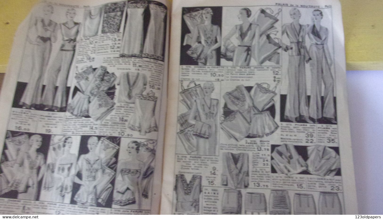 Catalogue Palais De La Nouveaute Boulevard Barbes Paris 1934 MODE FEMME HOMME ENFANTS... - Textile & Vestimentaire