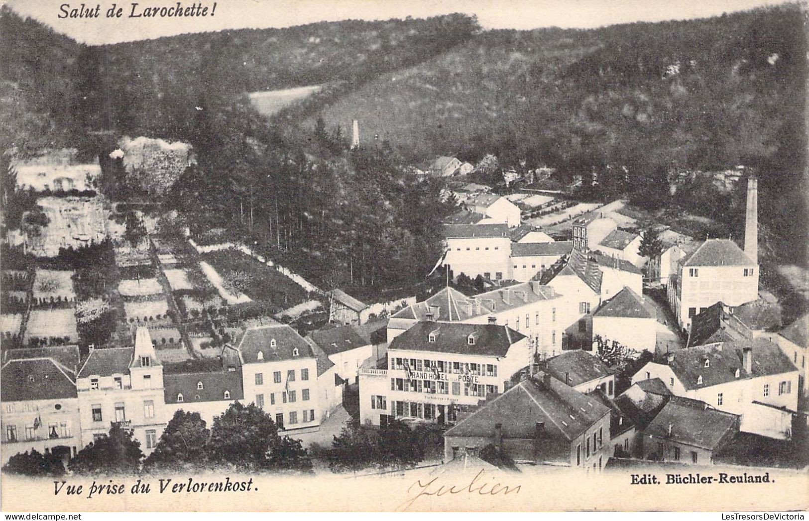 Luxembourg - Salut De Larochette - Vue Prise De Verlorenkost - Edit Buchler Reuland - Carte Postale Ancienne - Larochette