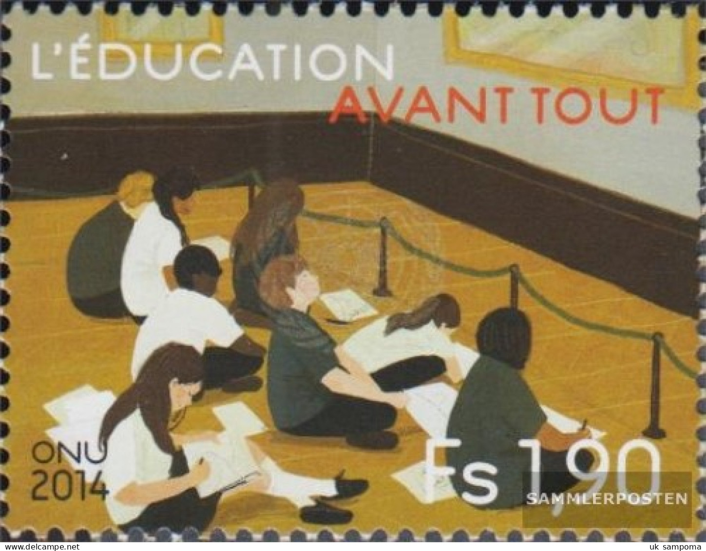 UN - Geneva 882 (complete Issue) Unmounted Mint / Never Hinged 2014 Global Education First - Neufs