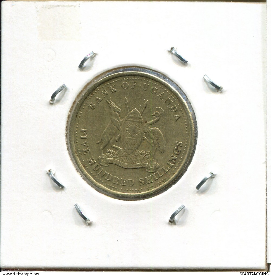 500 SHILLINGS 2003 UGANDA Moneda #AS343.E - Oeganda