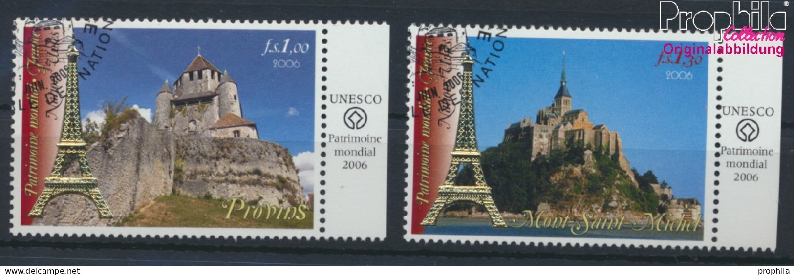 UNO - Genf 543-544 (kompl.Ausg.) Gestempelt 2006 Frankreich (10069108 - Oblitérés