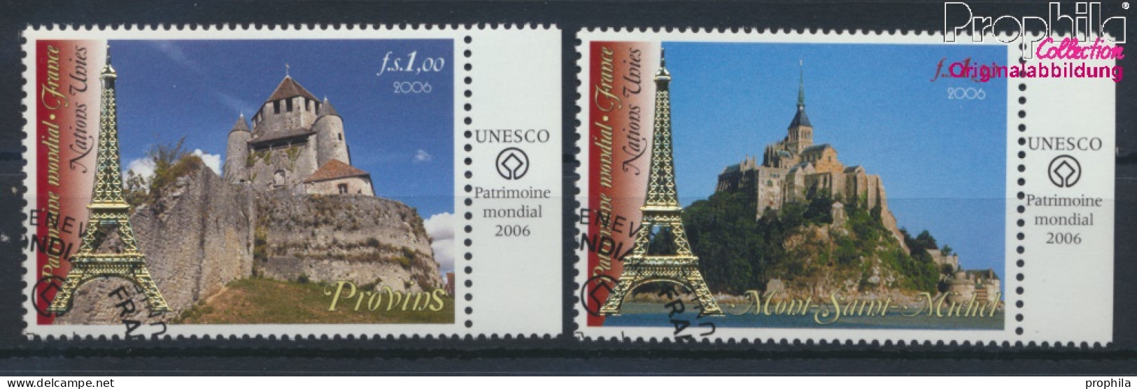 UNO - Genf 543-544 (kompl.Ausg.) Gestempelt 2006 Frankreich (10069112 - Oblitérés