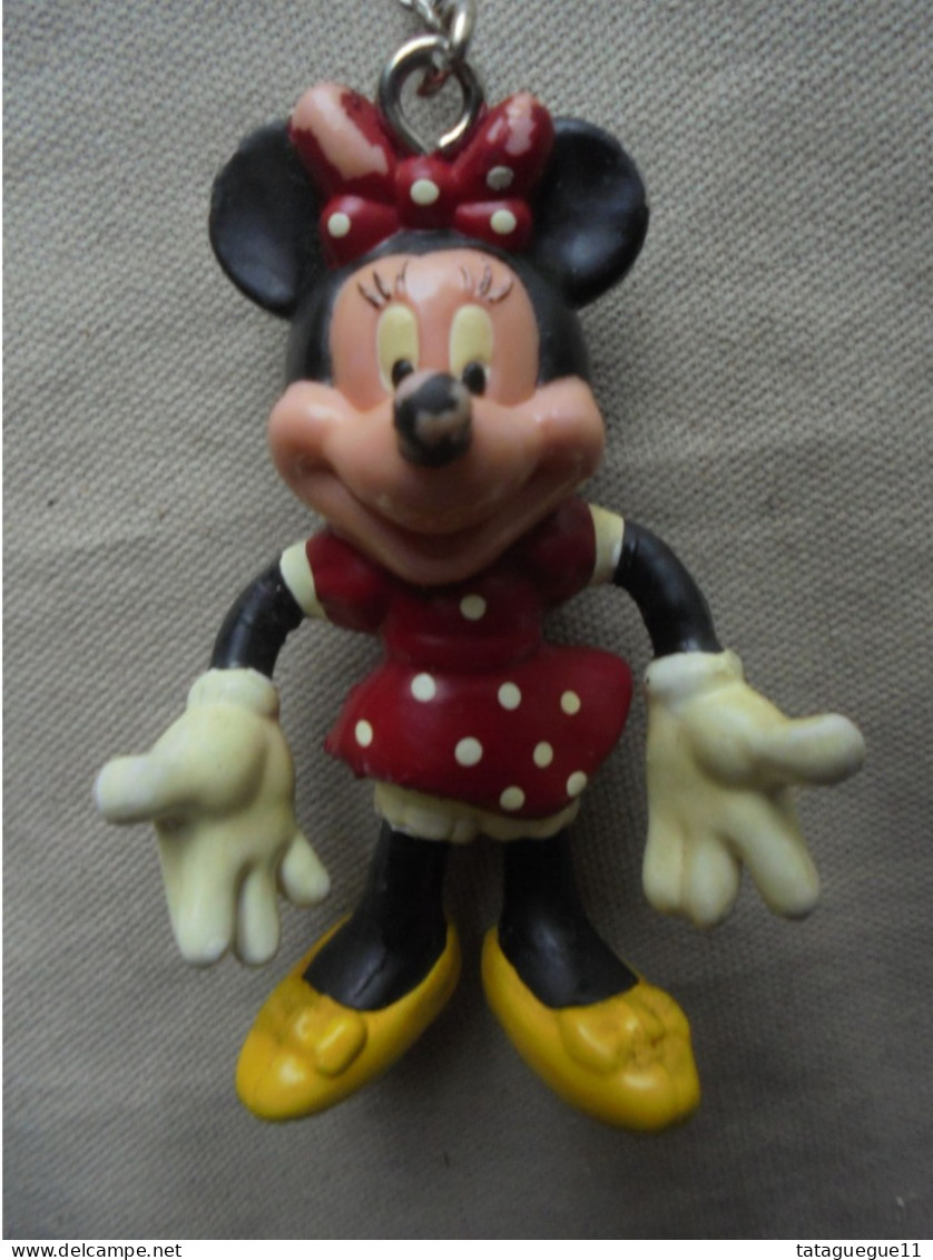 Ancien - Porte-clés Figurine Minnie Disney 1993 - Disney