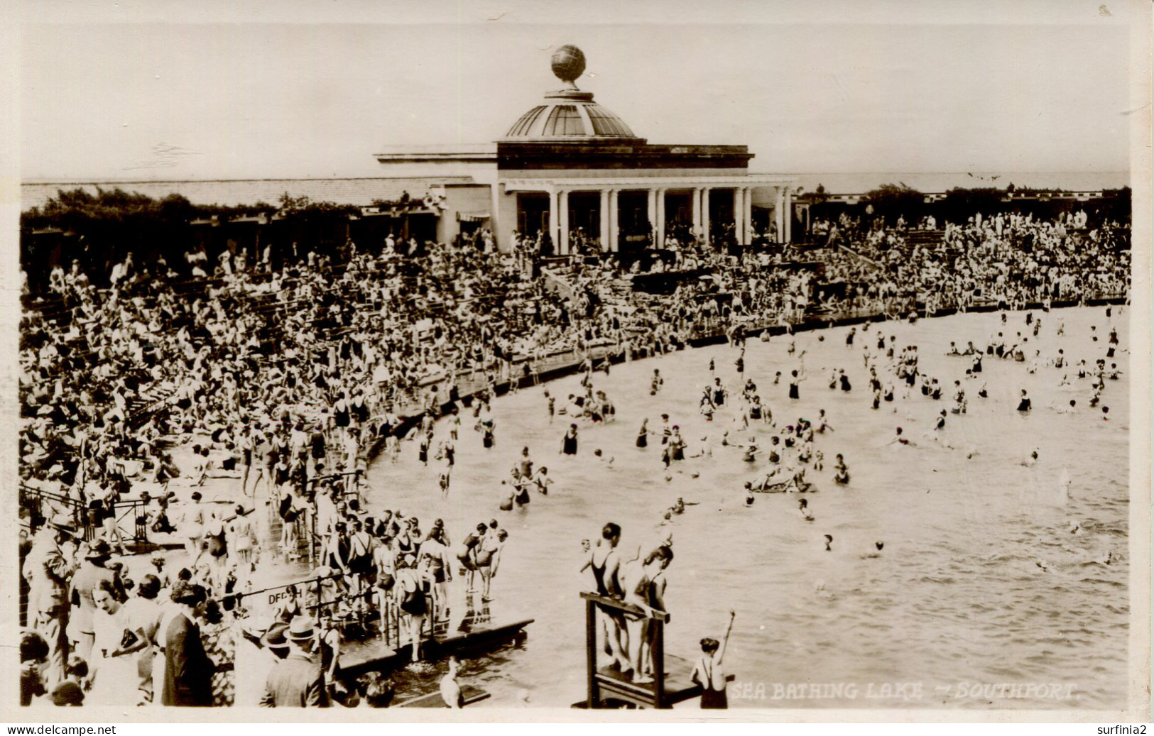 LANCS - SOUTHPORT - SEA BATHING LAKE RP  La3964 - Southport