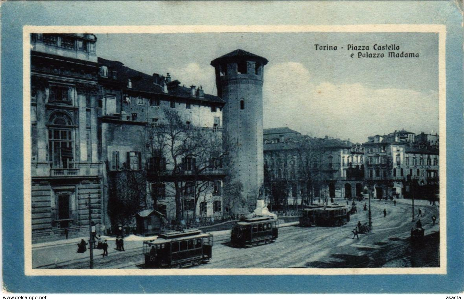 CPA Torino Piazza Castello E Palazzo Madama ITALY (801603) - Palazzo Madama