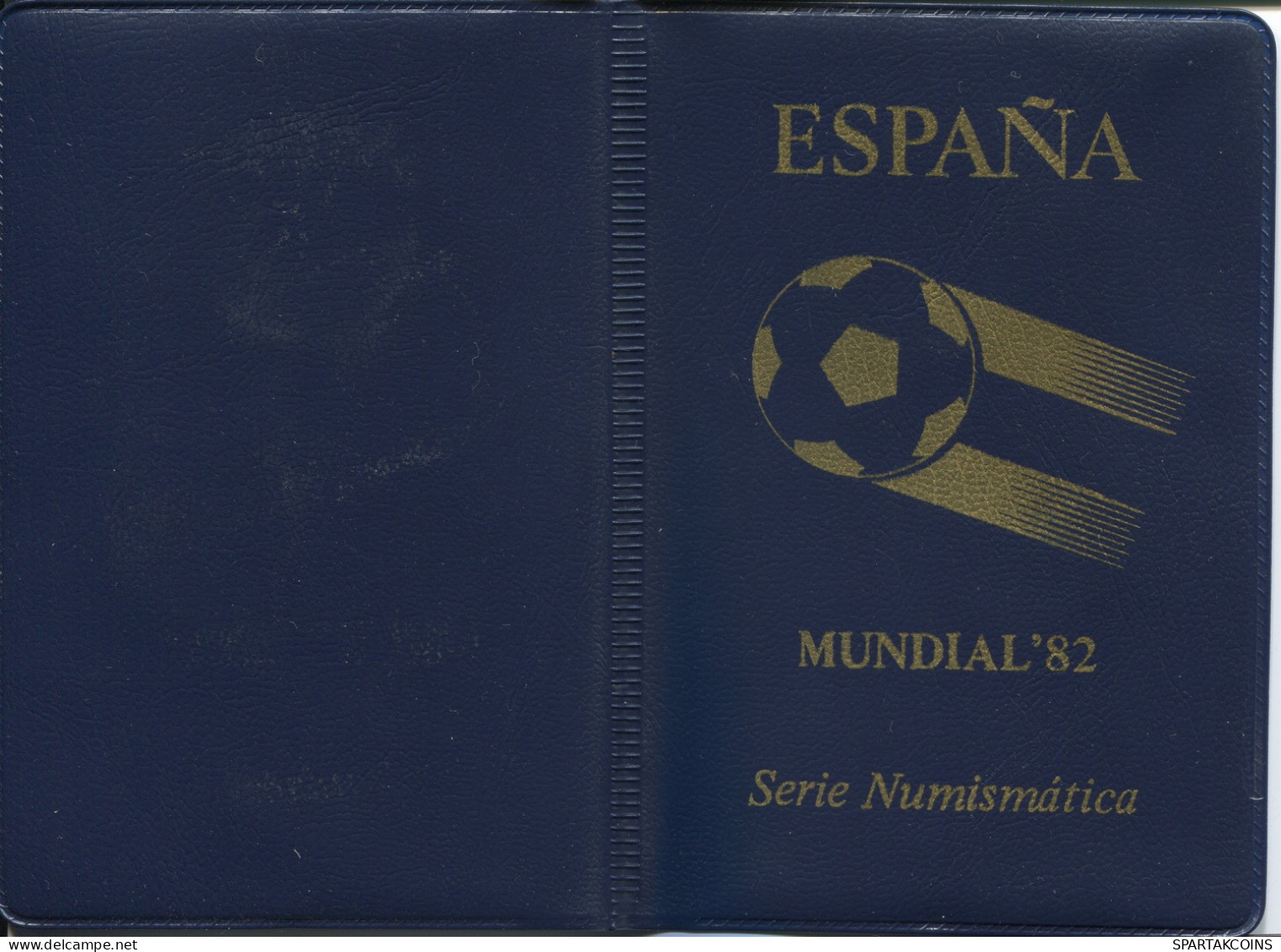 ESPAGNE SPAIN 1980*82 Pièce SET MUNDIAL*82 UNC #SET1260.4.F - Münz- Und Jahressets
