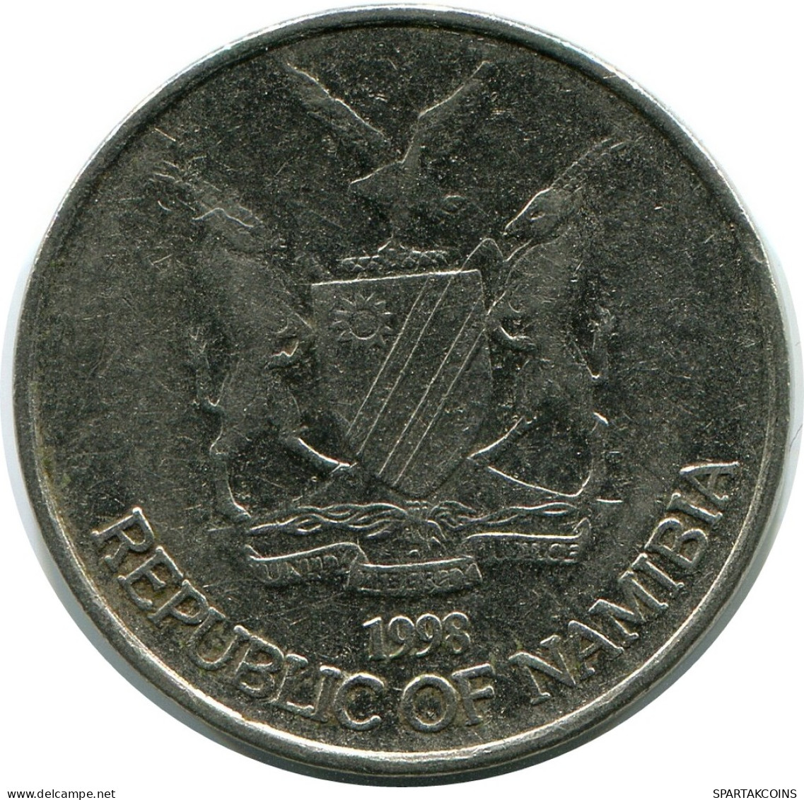 10 DOLLARS 1998 NAMIBIA Moneda #AP913.E - Namibia