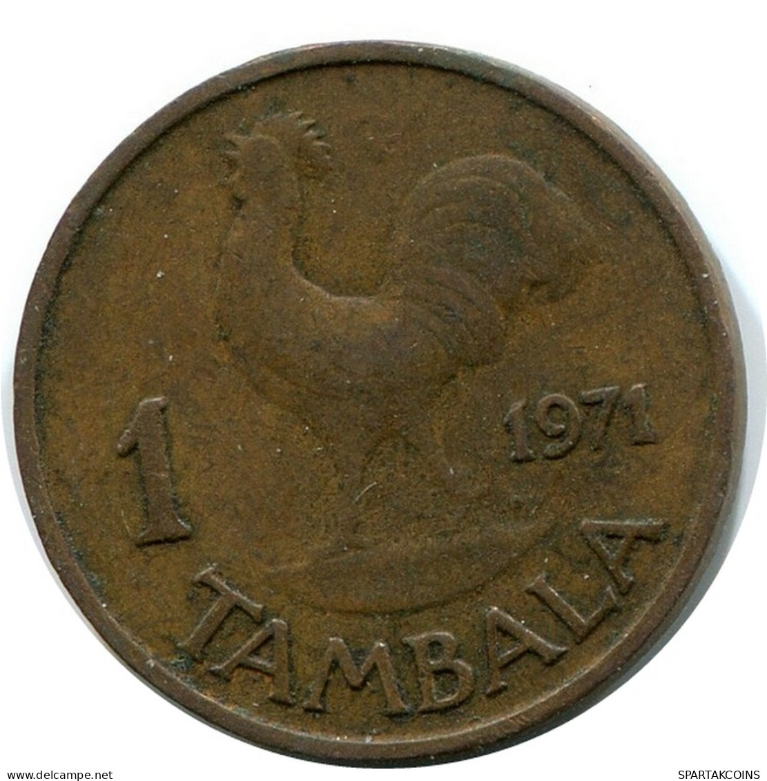 1 TAMBALA 1971 MALAWI Pièce #BA196.F - Malawi