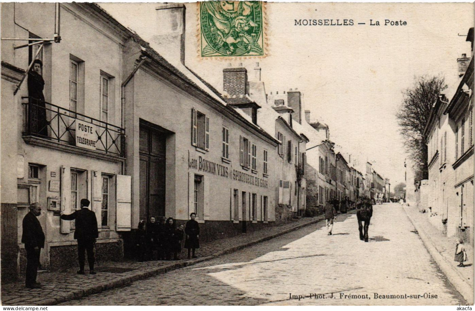 CPA MOIsSELLES La Poste (860777) - Moisselles