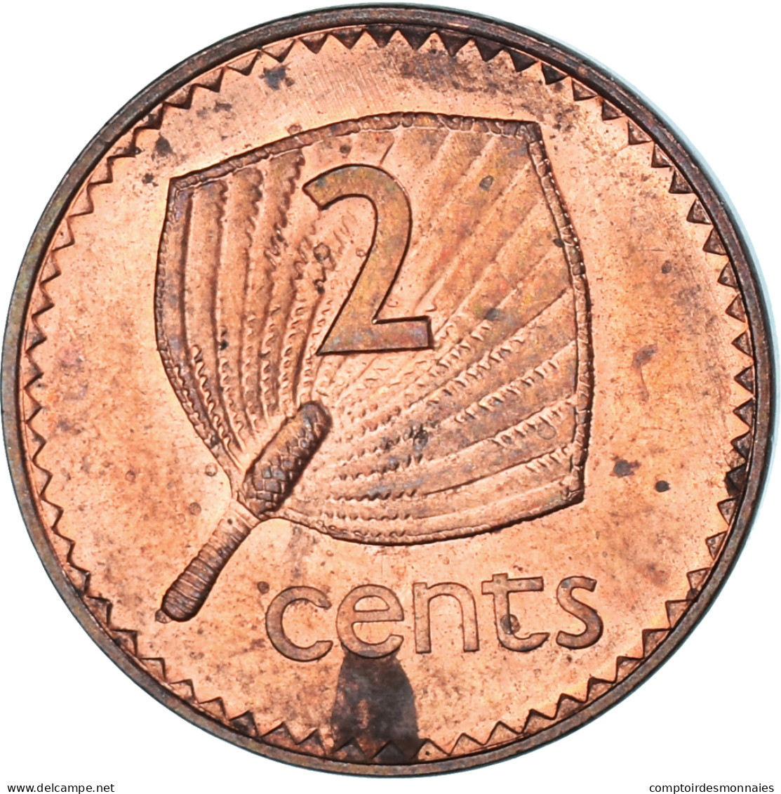 Monnaie, Fidji, 2 Cents, 1995 - Fidschi