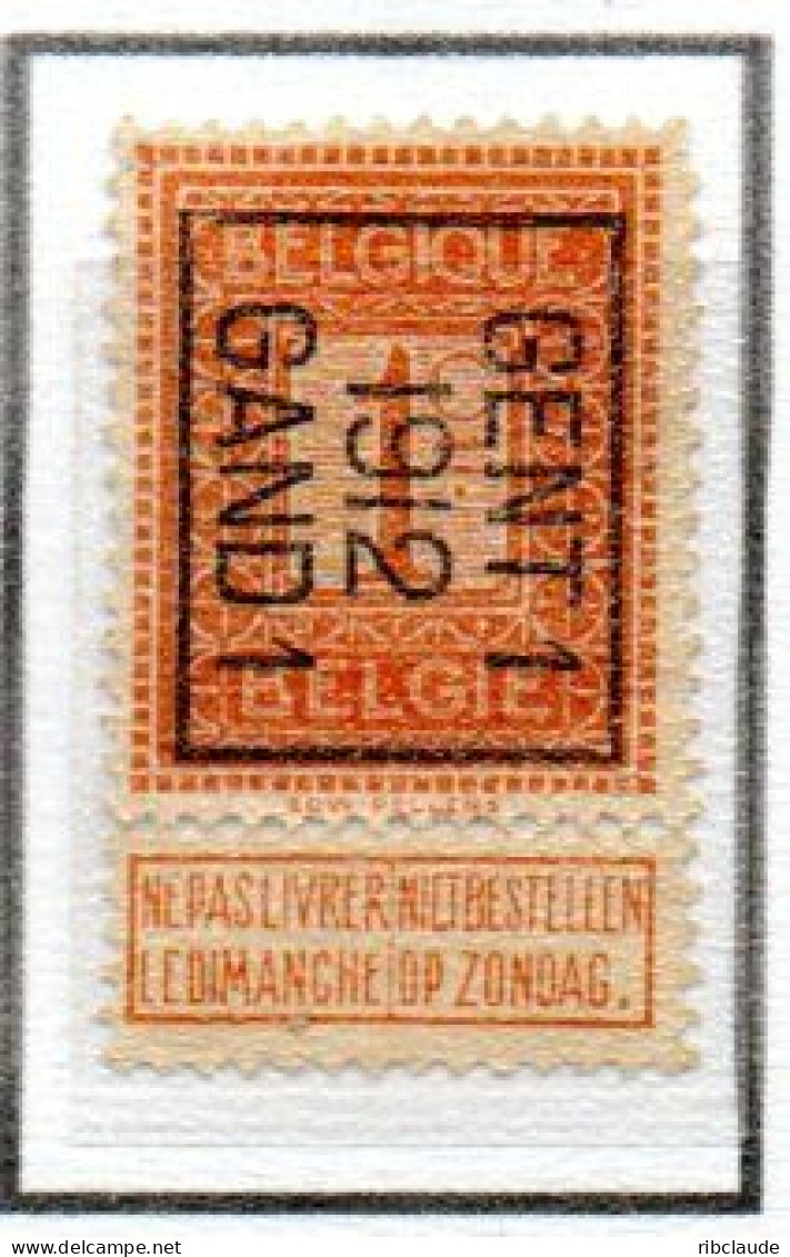 Préo Typo  GAND 12 - Typo Precancels 1912-14 (Lion)