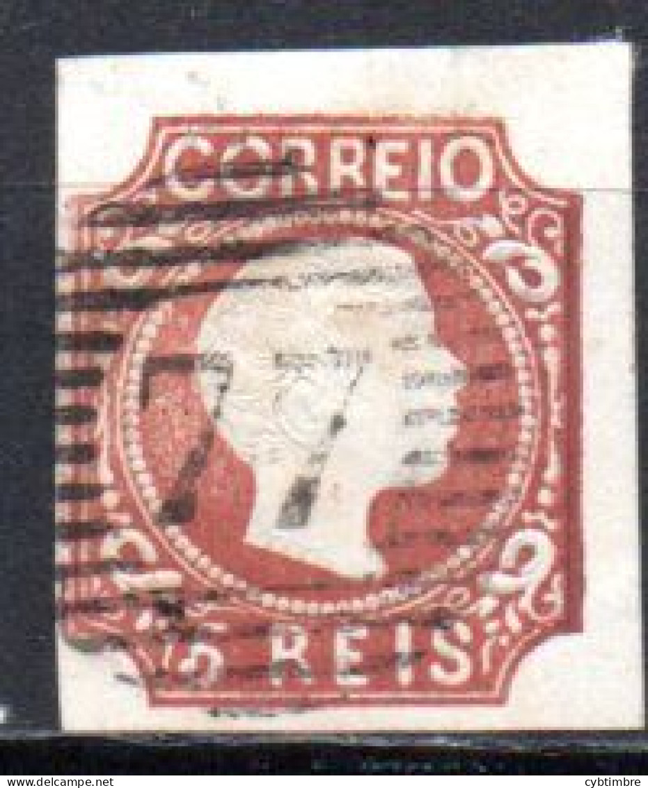 Portugal: Yvert N° 9; Oblitération "77" - Used Stamps