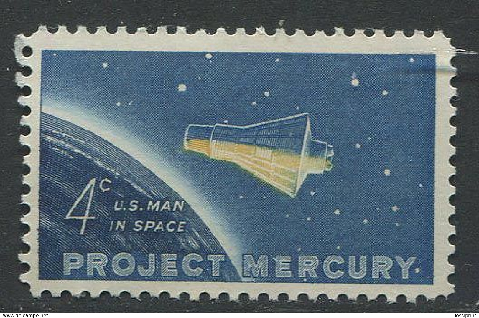 USA:Unites States:Unused Stamp Project Mercury, MNH - América Del Norte