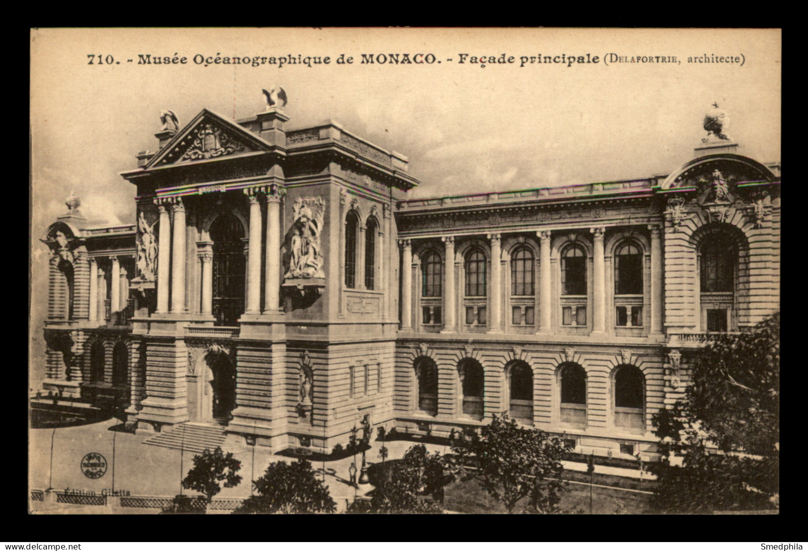 Monaco – Musee Oceanographique, Facade Principale - Oceanografisch Museum