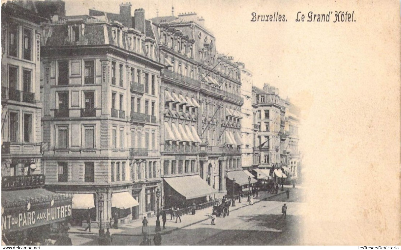 BELGIQUE - Bruxelles - Le Grand Hôtel - Carte Postale Ancienne - Pubs, Hotels, Restaurants