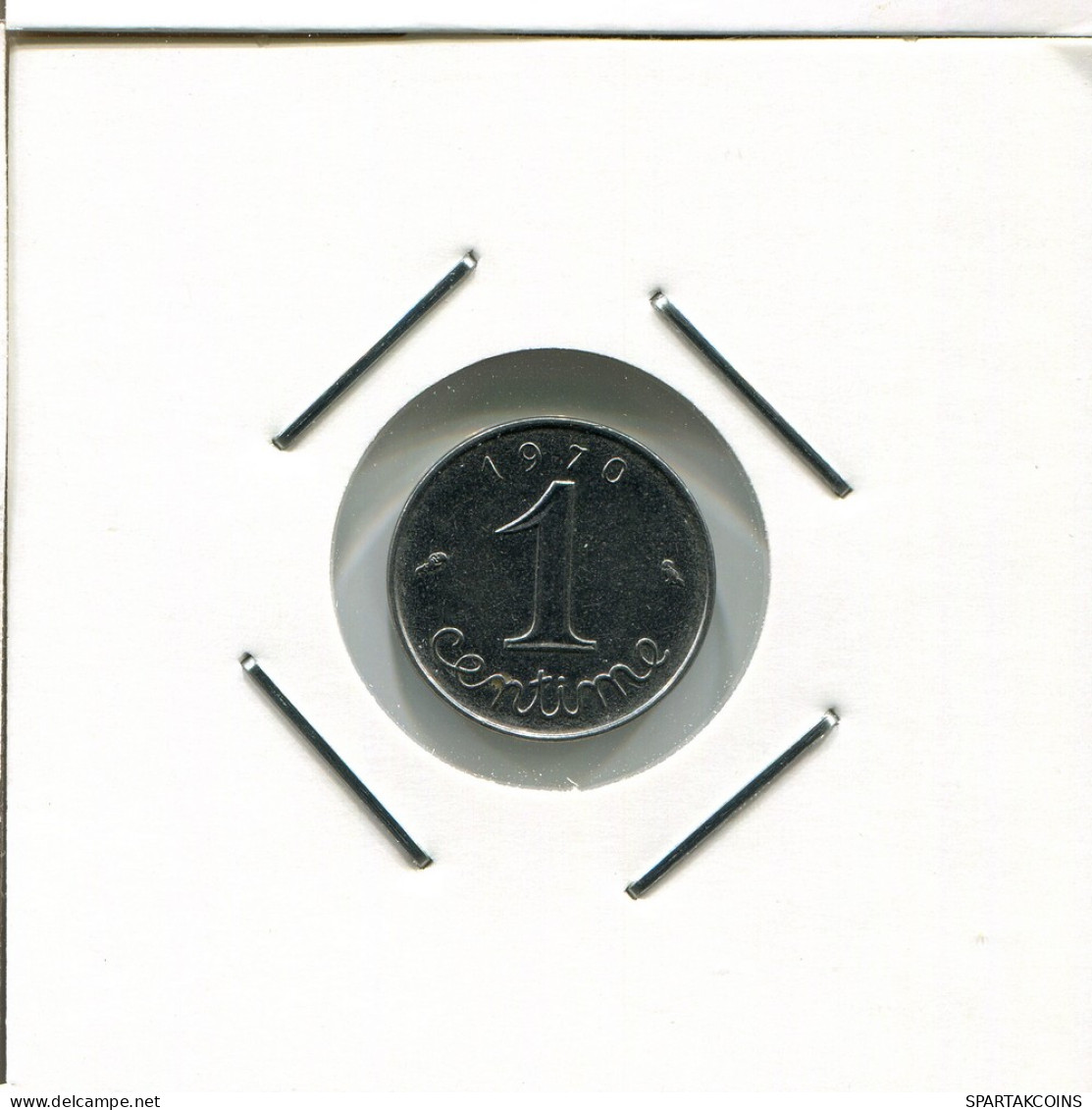 1 CENTIME 1970 FRANCIA FRANCE Moneda #AK523.E - 1 Centime