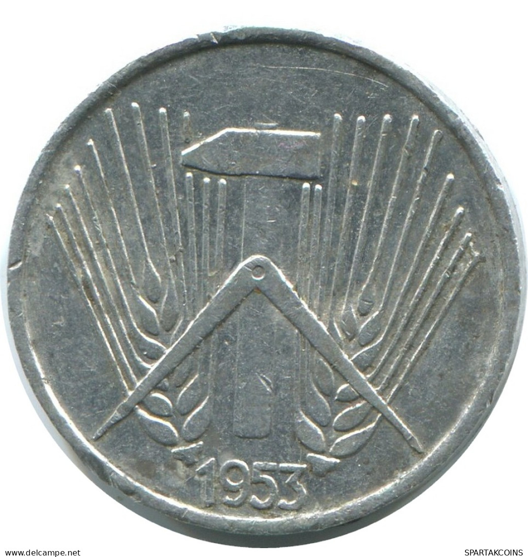 1 PFENNIG 1953 A DDR EAST GERMANY Coin #AE029.U - 1 Pfennig