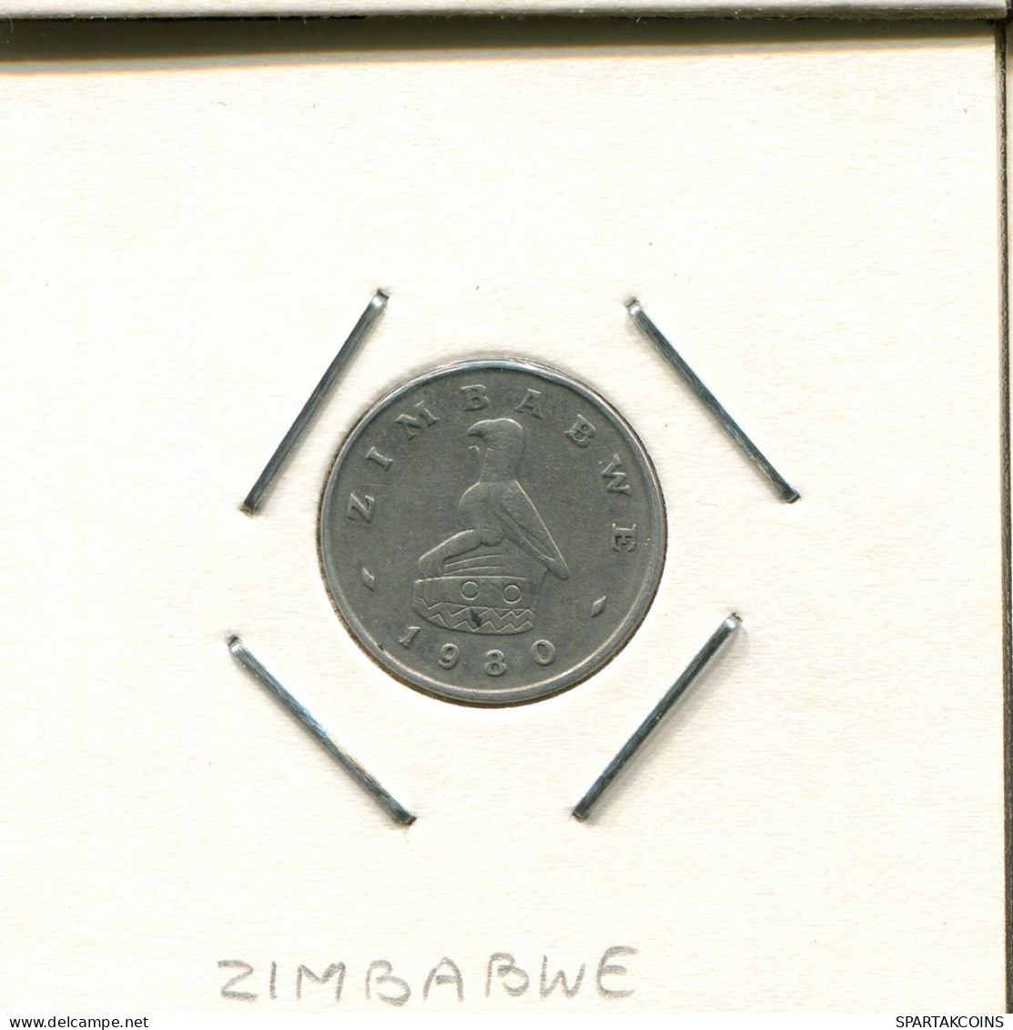 5 CENTS 1980 ZIMBABWE Coin #AS040.U - Zimbabwe