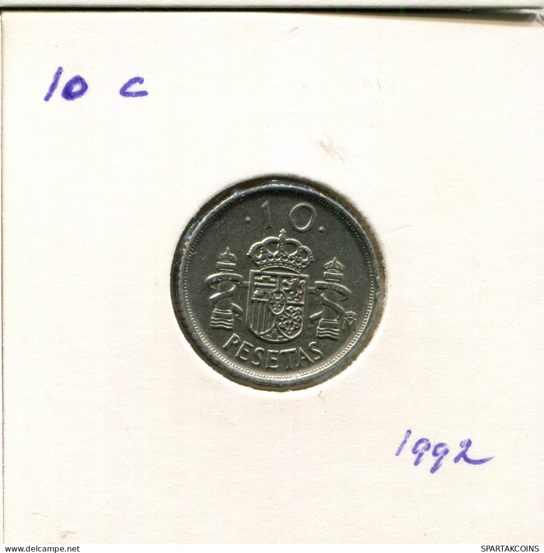 10 PESETAS 1992 ESPAÑA Moneda SPAIN #AR836.E - 10 Pesetas