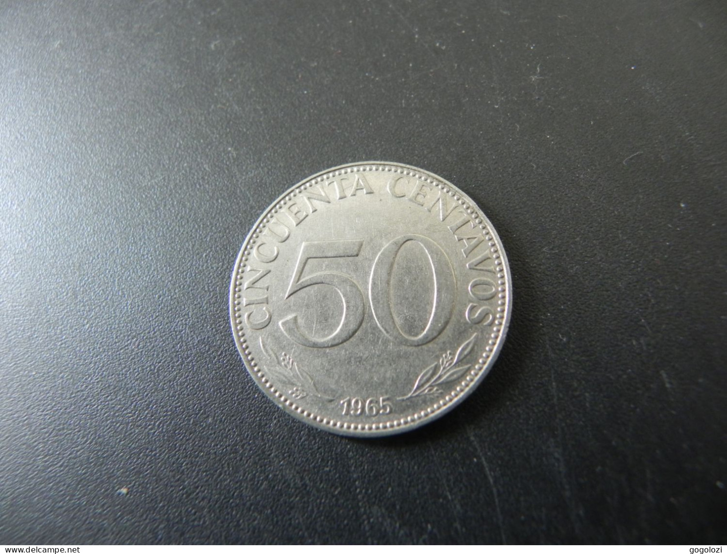 Bolivia 50 Centavos 1965 - Bolivie