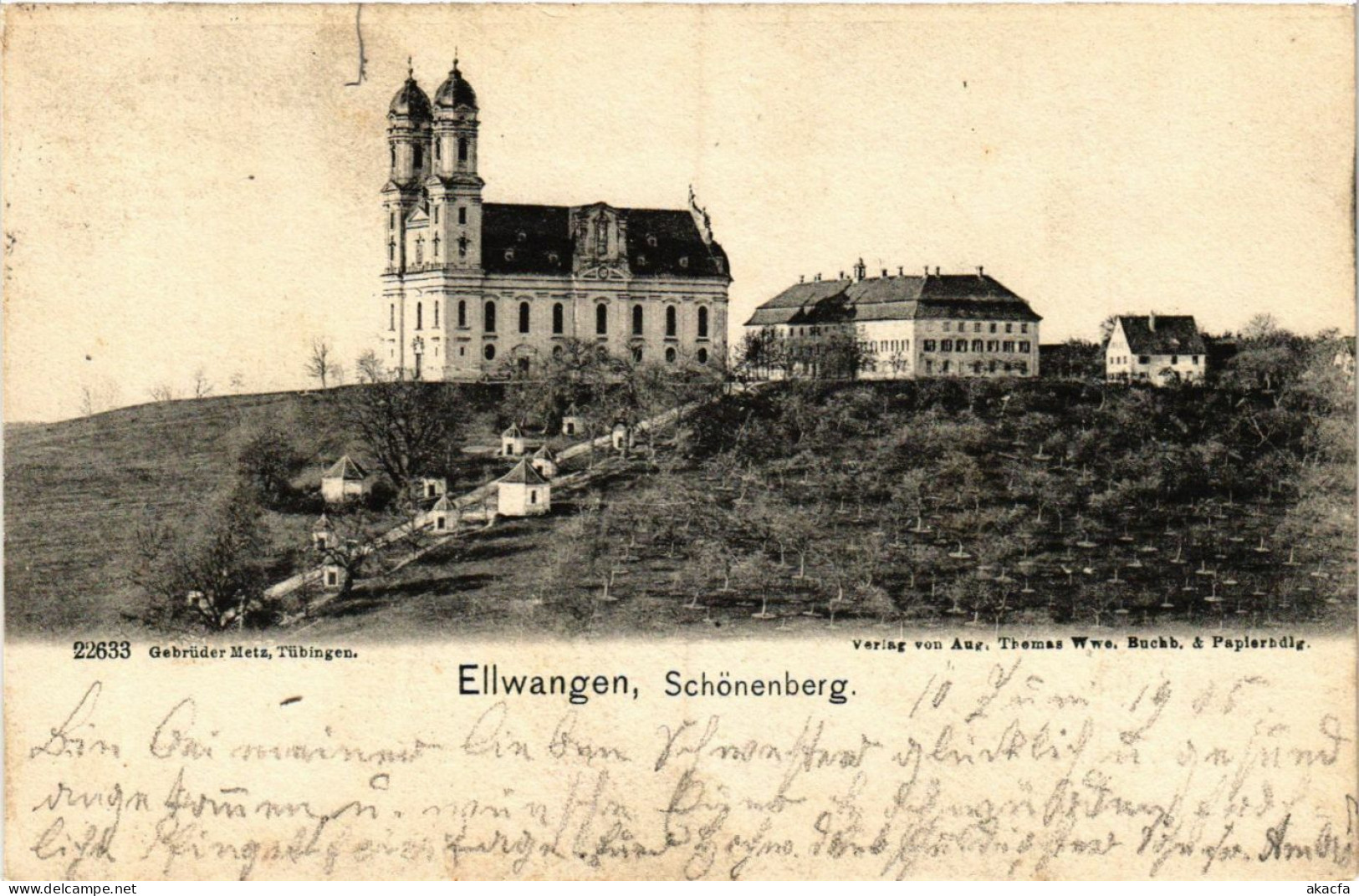 CPA AK Ellwangen - Schönenberg GERMANY (857711) - Ellwangen