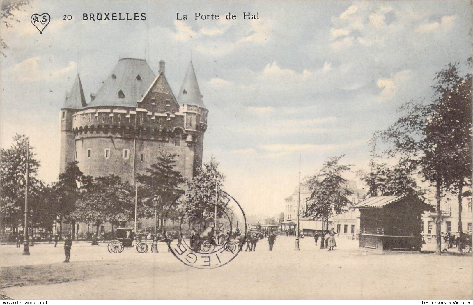 BELGIQUE - Bruxelles - La Porte De Hal - Carte Postale Ancienne - Andere & Zonder Classificatie