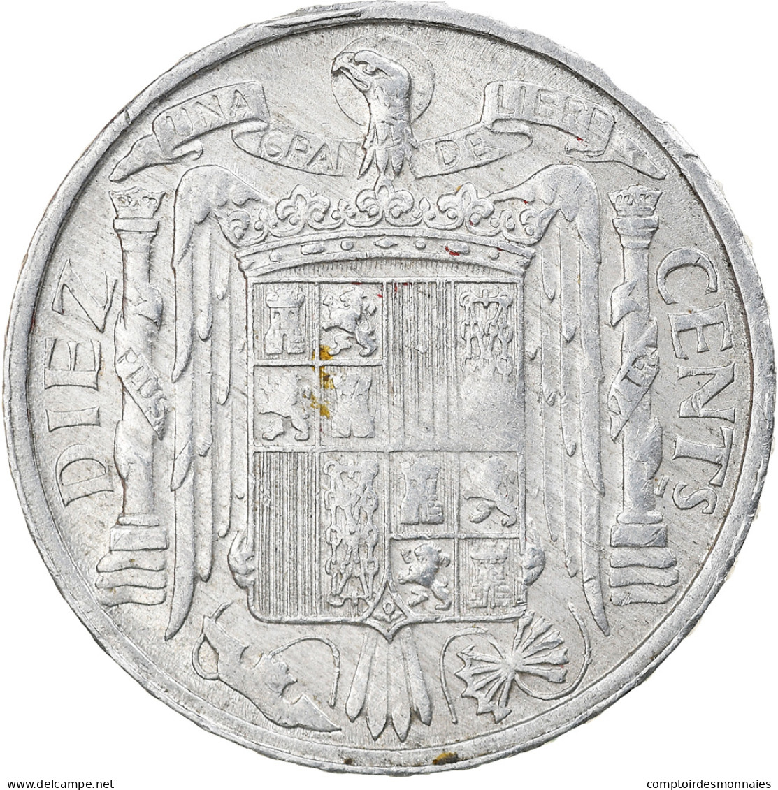 Monnaie, Espagne, 10 Centimos, 1953, SUP, Aluminium, KM:766 - 10 Céntimos