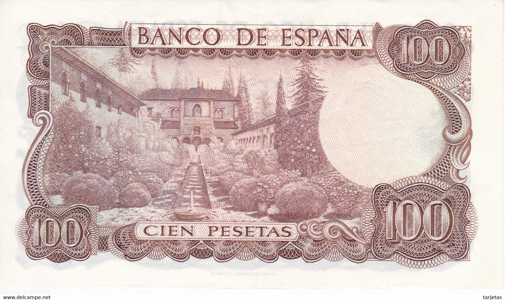 BILLETE DE 100 PTAS DEL AÑO 1970 SERIE 3Q EN CALIDADE BC (XF) (BANK NOTE) MANUEL DE FALLA - 100 Pesetas