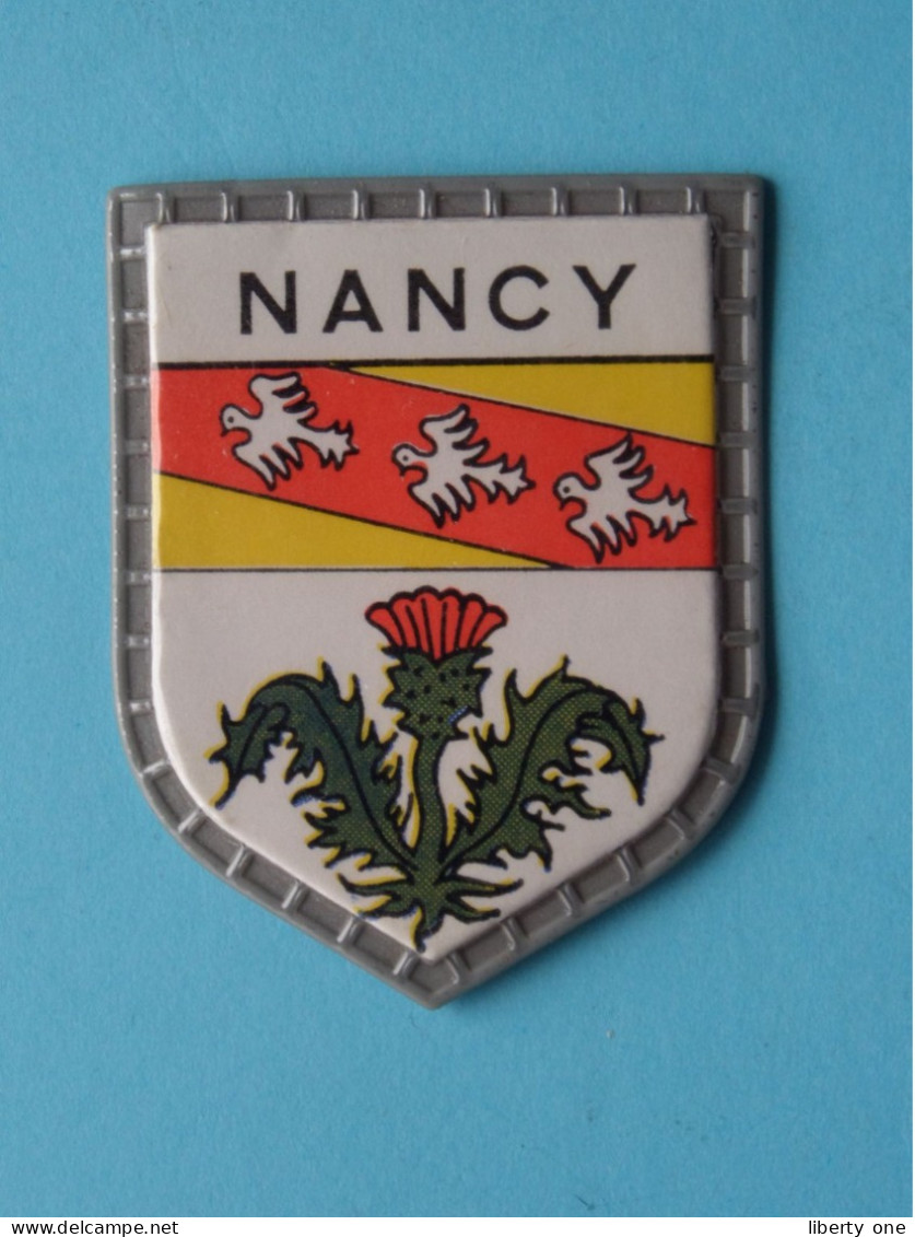 NANCY ( Chocolat LANVIN ) Blason > Villes De FRANCE ( 5 X 4 Cm. ) ! - Cioccolato