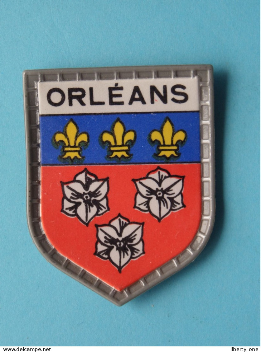 ORLEANS ( Chocolat LANVIN ) Blason > Villes De FRANCE ( 5 X 4 Cm. ) ! - Cioccolato